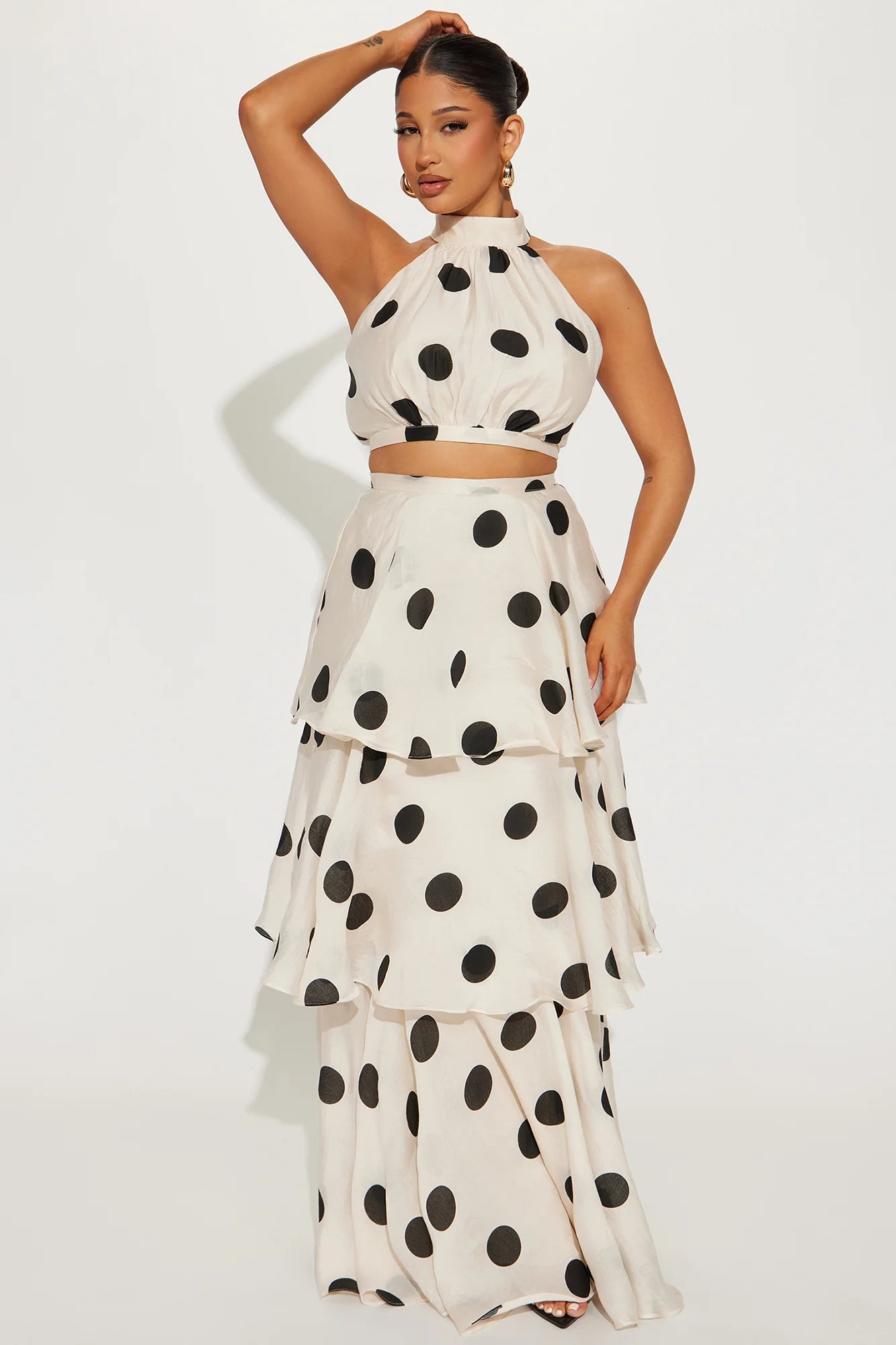 Polka Dot Skirt Dress