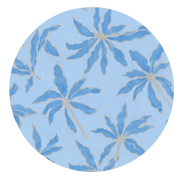 Blue Tropical Dress
