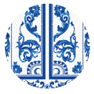 Blue Porcelain Poplin
